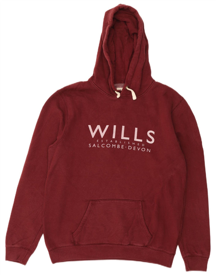 JACK WILLS Muška majica s kapuljačom Salcombe Devon s kapuljačom srednje kestenjaste boje