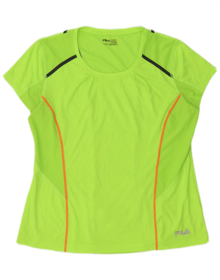 Fila Ženska majica kratkih rukava UK 16 Large Green