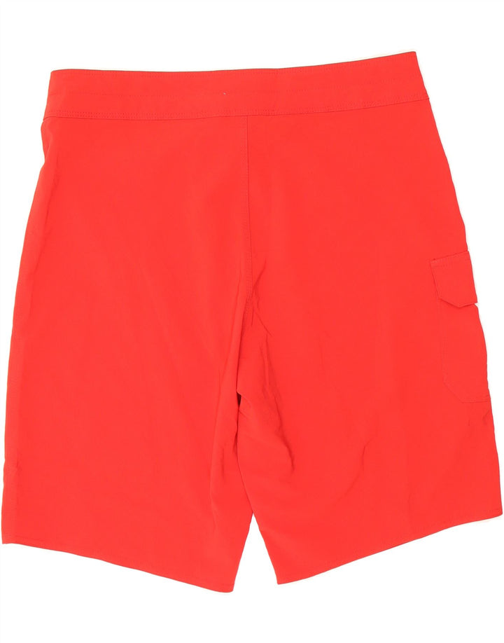 BILLABONG Mens Recycler Swimming Shorts Medium  Red Vintage Billabong and Second-Hand Billabong from Messina Hembry 