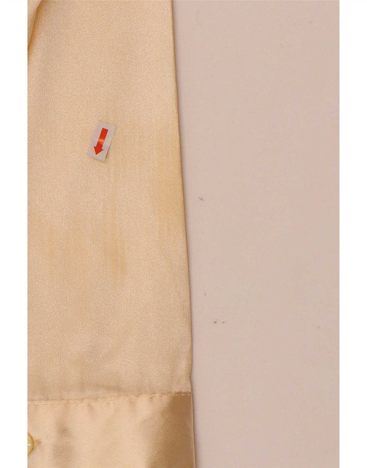 Vintage ženska košulja bluza UK 14 srednje bež