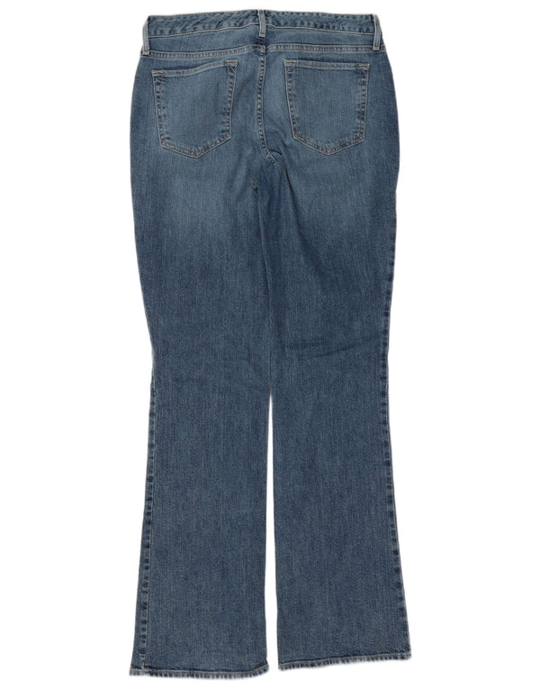 EDDIE BAUER Ženske blago zaobljene traperice US 8 Srednje W32 L34 Plave