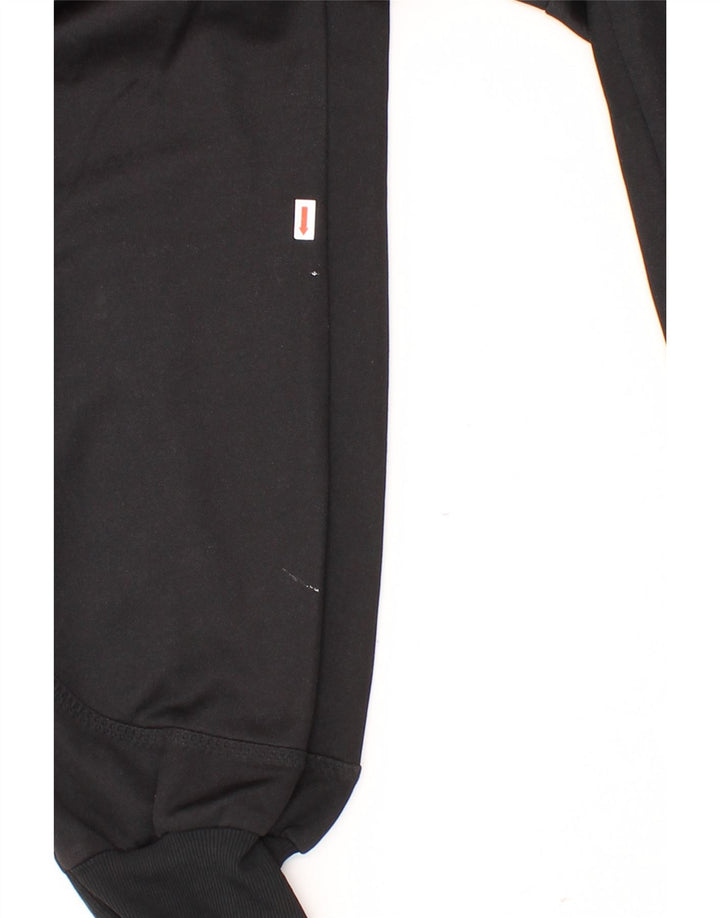 DIADORA Mens Tracksuit Trousers Joggers UK 40 Medium  Black Polyester Vintage Diadora and Second-Hand Diadora from Messina Hembry 