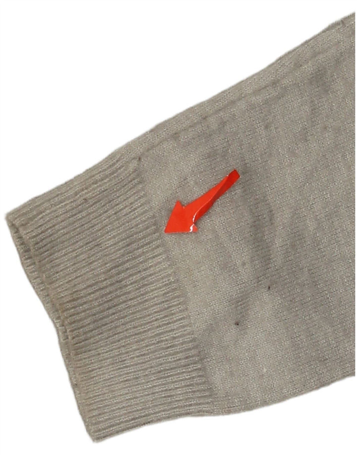 Zara ženski kratki kardigan pulover UK 12 srednje sivi