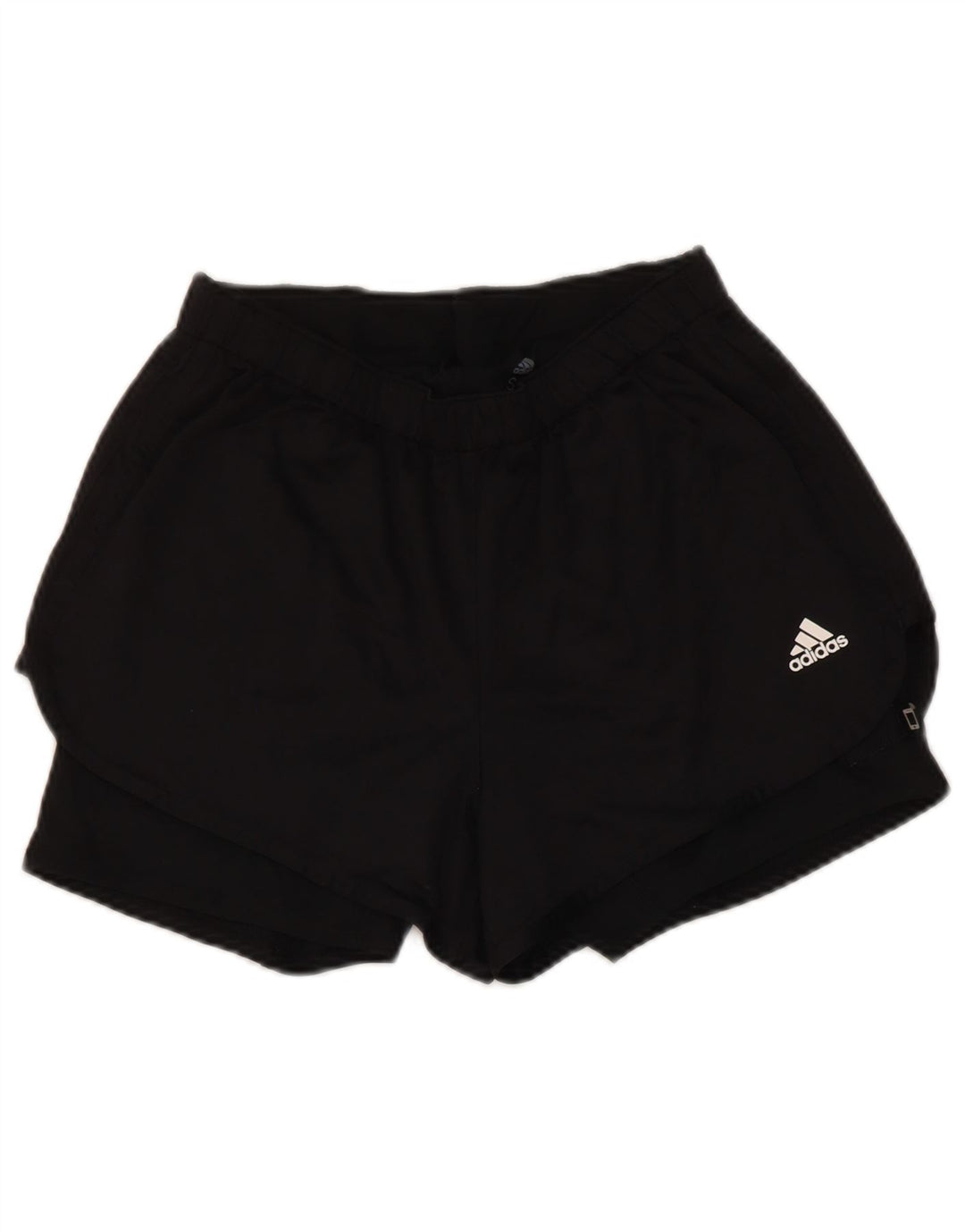 Male crne sportske kratke hlače Adidas Aeroready od poliestera
