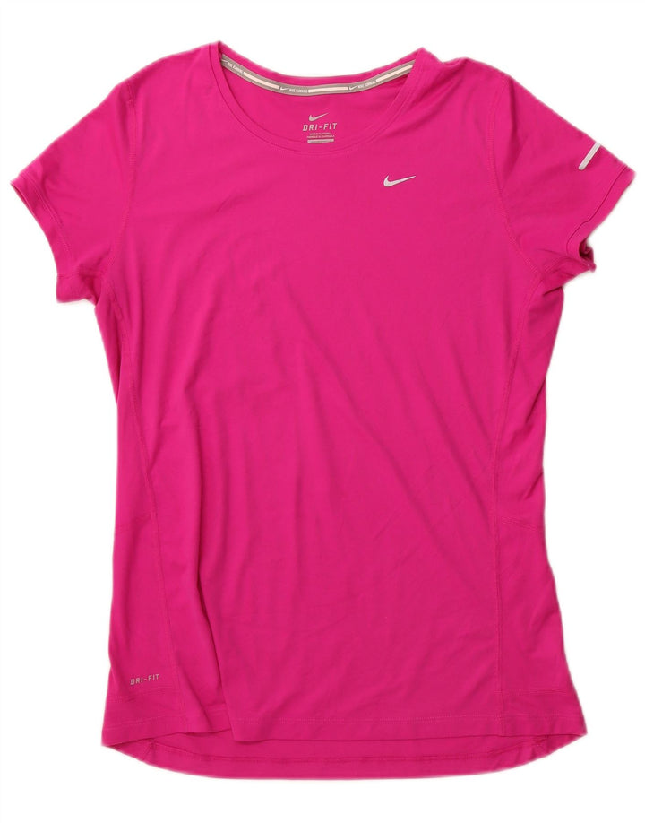 Nike Ženska Dri Fit majica kratkih rukava UK 14 Large Pink