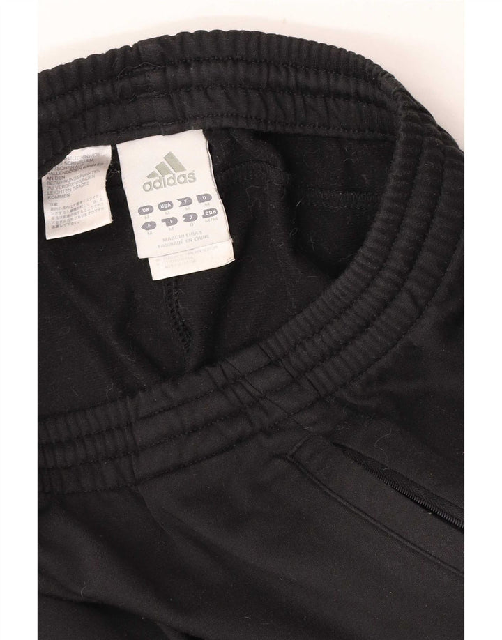 Adidas muške trenirke srednje crne poliesterske hlače