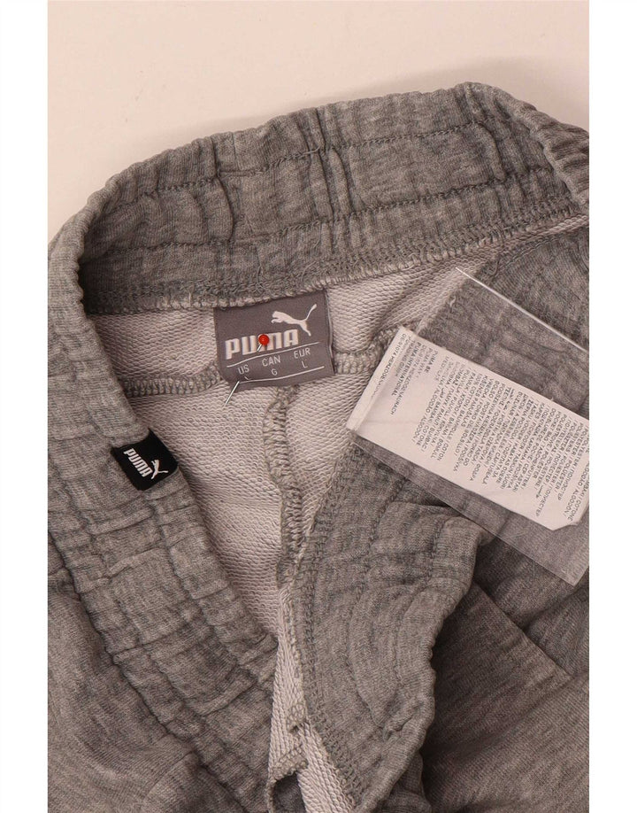 Puma muške sportske kratke hlače Large Grey Flected Cotton