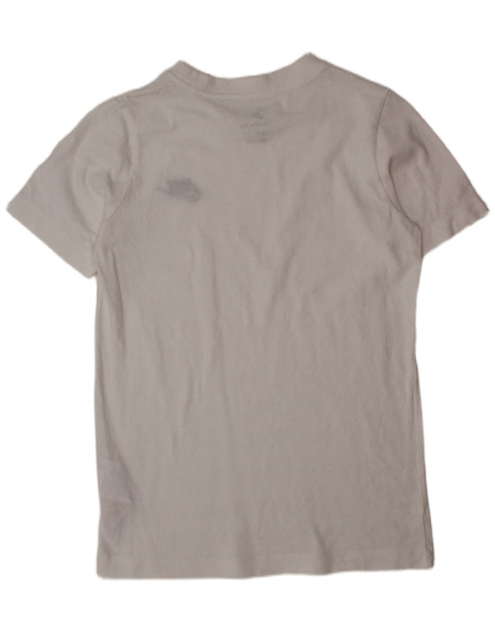 NIKE majica kratkih rukava za dječake 8-9 godina Mala bijela pamučna