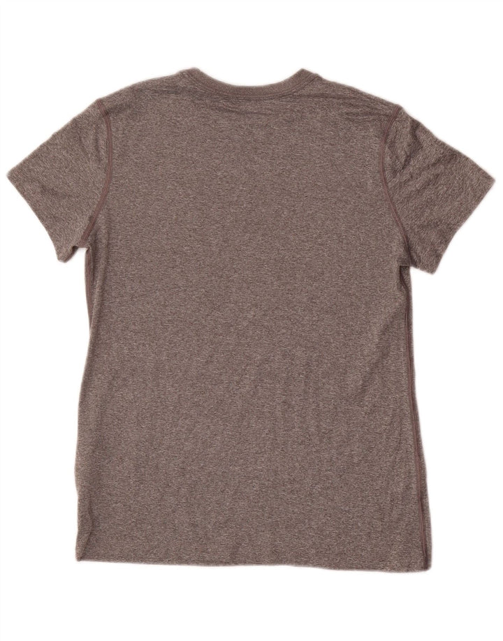 NIKE majica kratkih rukava za djevojčice 13-14 godina XL sivi flekasti poliester