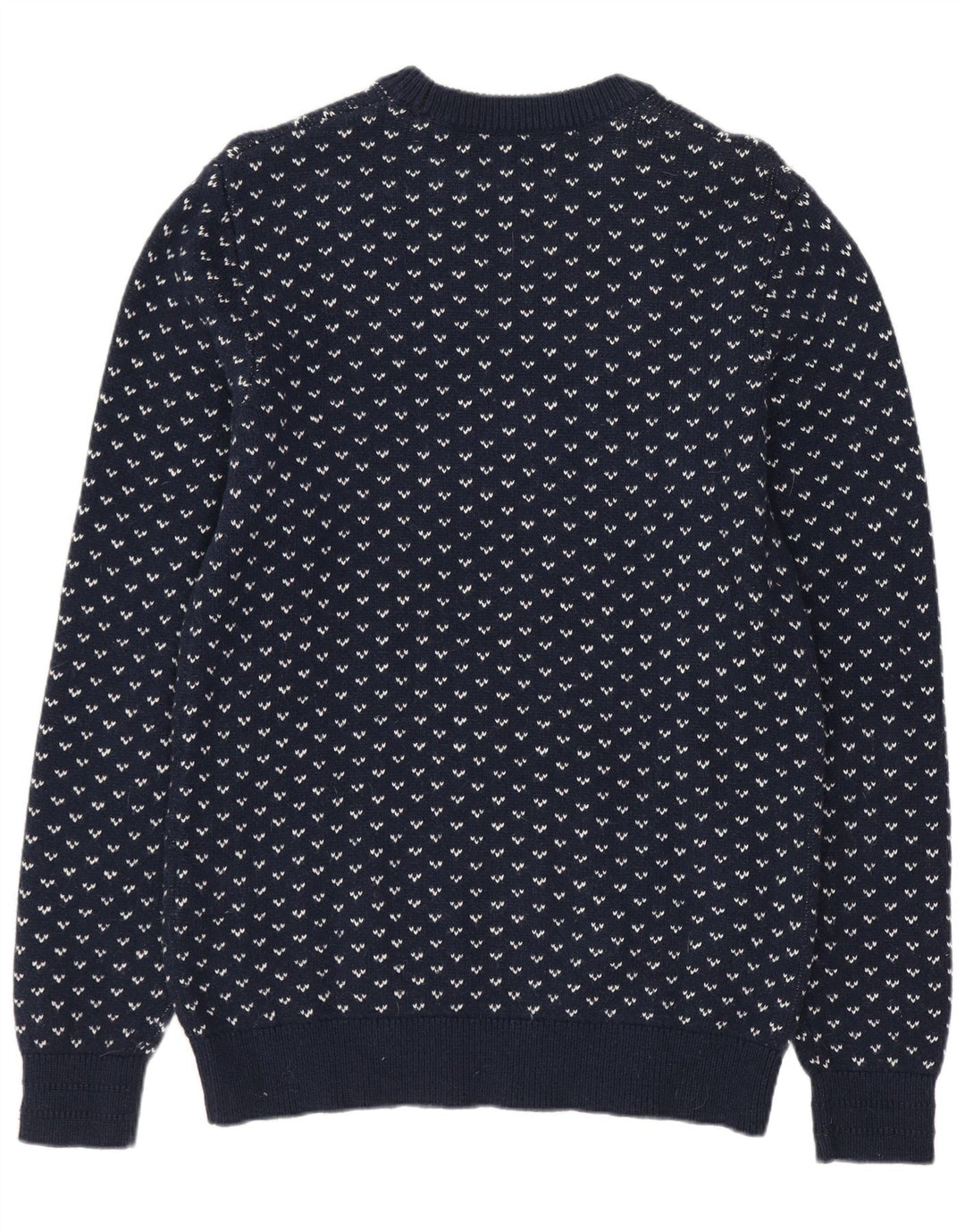 JACK & JONES muški džemper s okruglim izrezom srednje tamnoplave boje