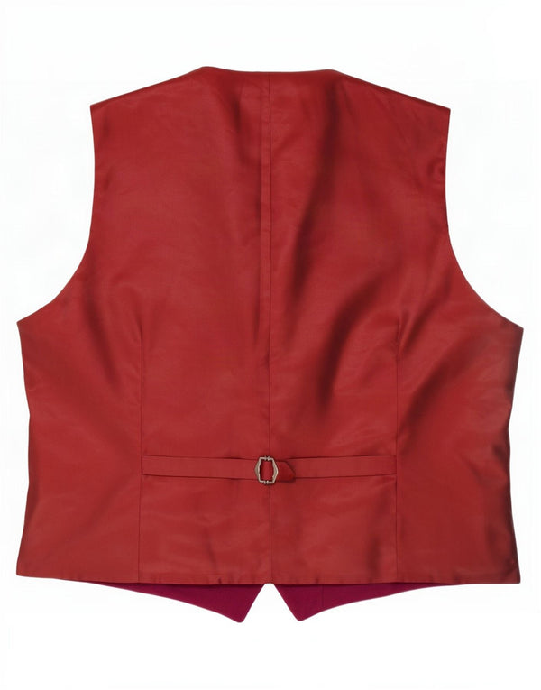 Samuel Windsor muški prsluk UK 44 XL kestenjasta nova vuna