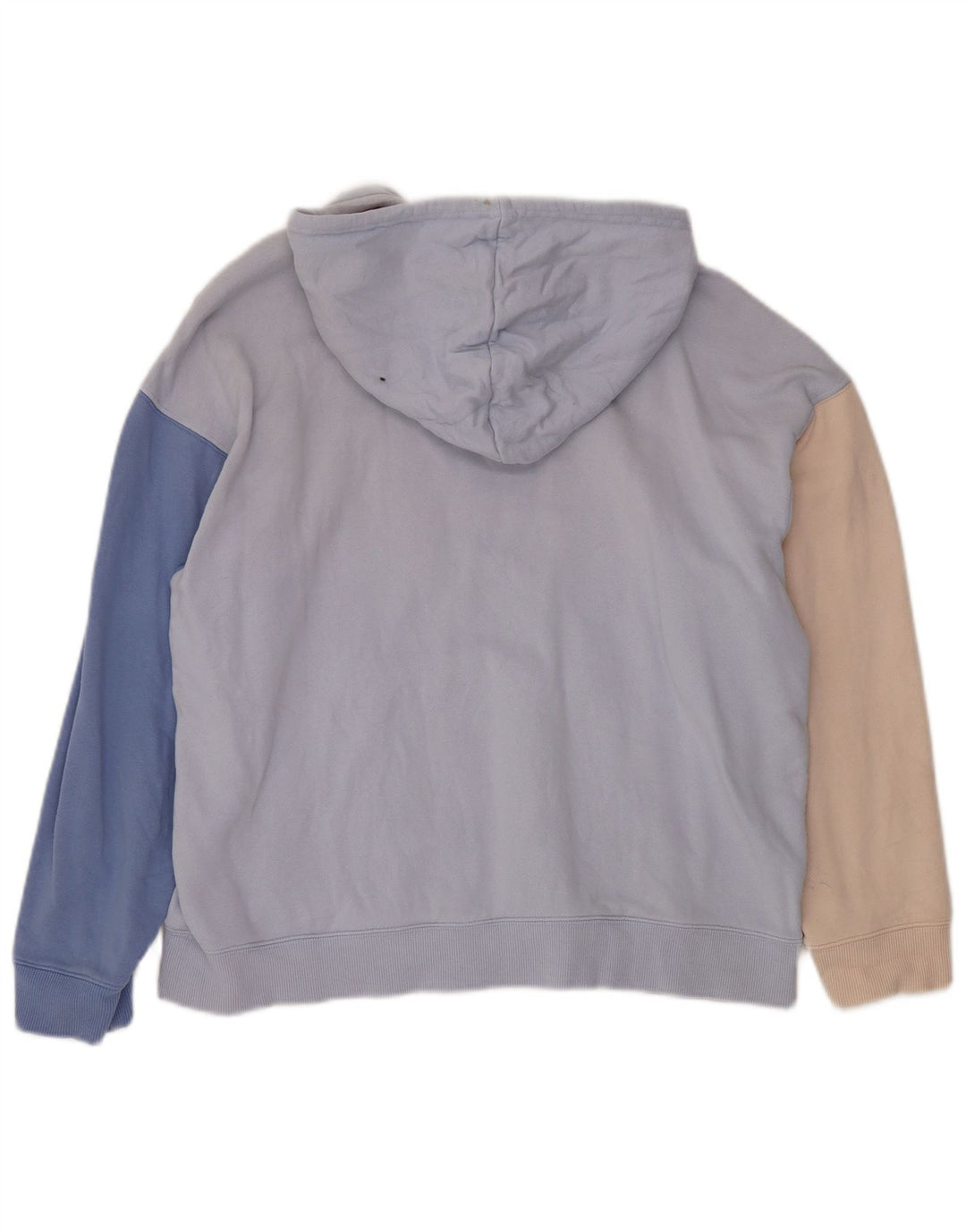 ADIDAS ženska majica s kapuljačom prekomjerne veličine UK 12/14 srednje plave boje