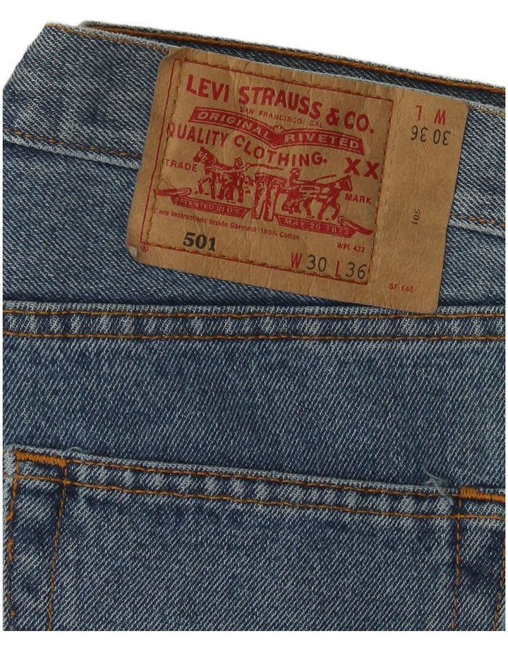 LEVI'S muške 501 ravne traperice W30 L28 plave