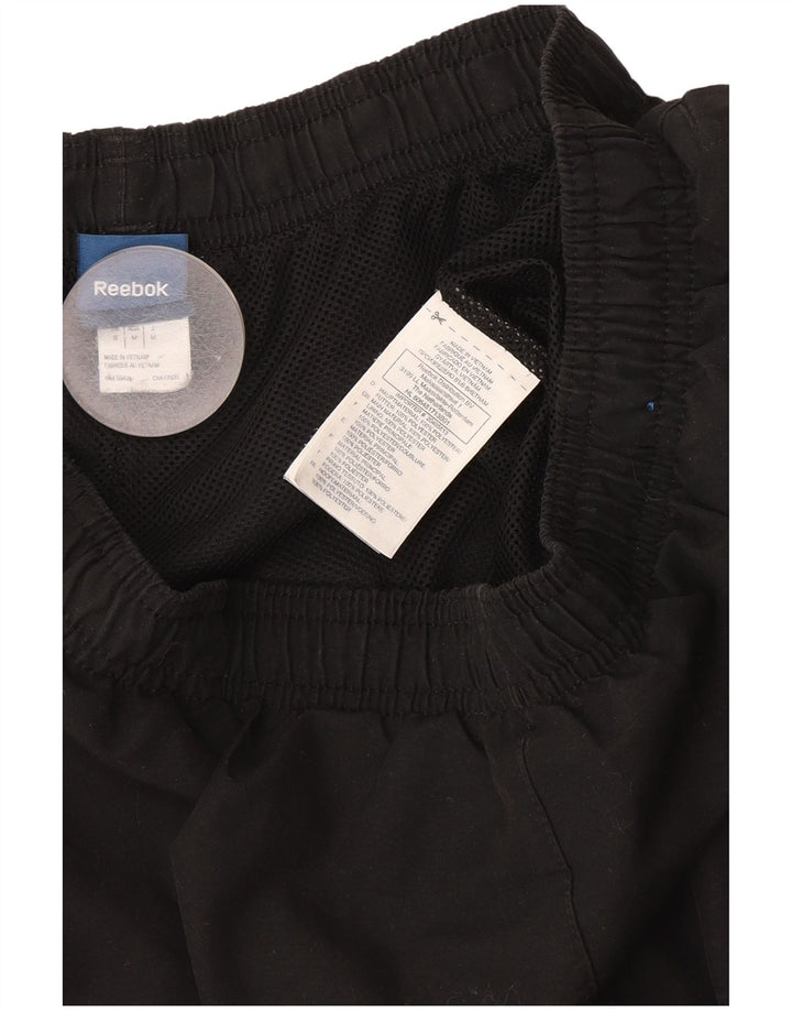 Reebok muške trenirke Hlače Joggers Male crne poliesterske