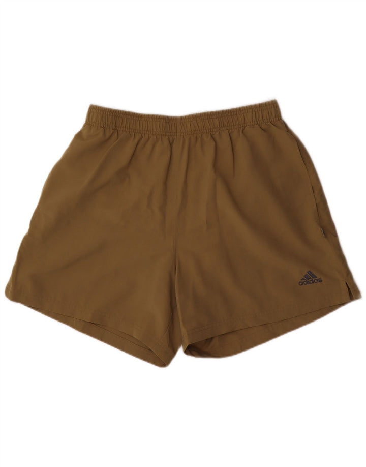 Adidas muške sportske kratke hlače, veliki kaki poliester