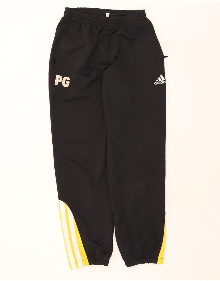 ADIDAS Mens Tracksuit Trousers Joggers Large  Black Colourblock Polyester Vintage Adidas and Second-Hand Adidas from Messina Hembry 