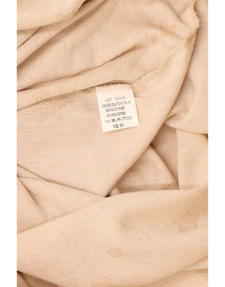 KIKISIX ženska maksi haljina bez rukava s apstraktnim uzorkom UK 14 srednje bež