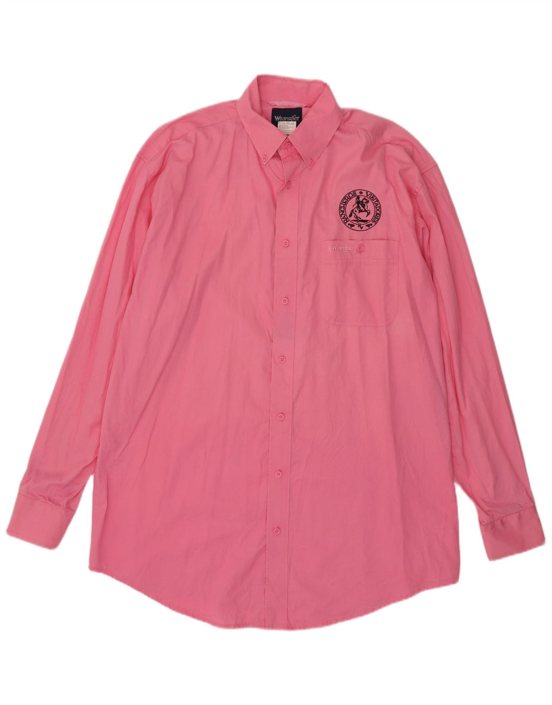 Wrangler visoka muška majica velika ružičasta pamučna majica