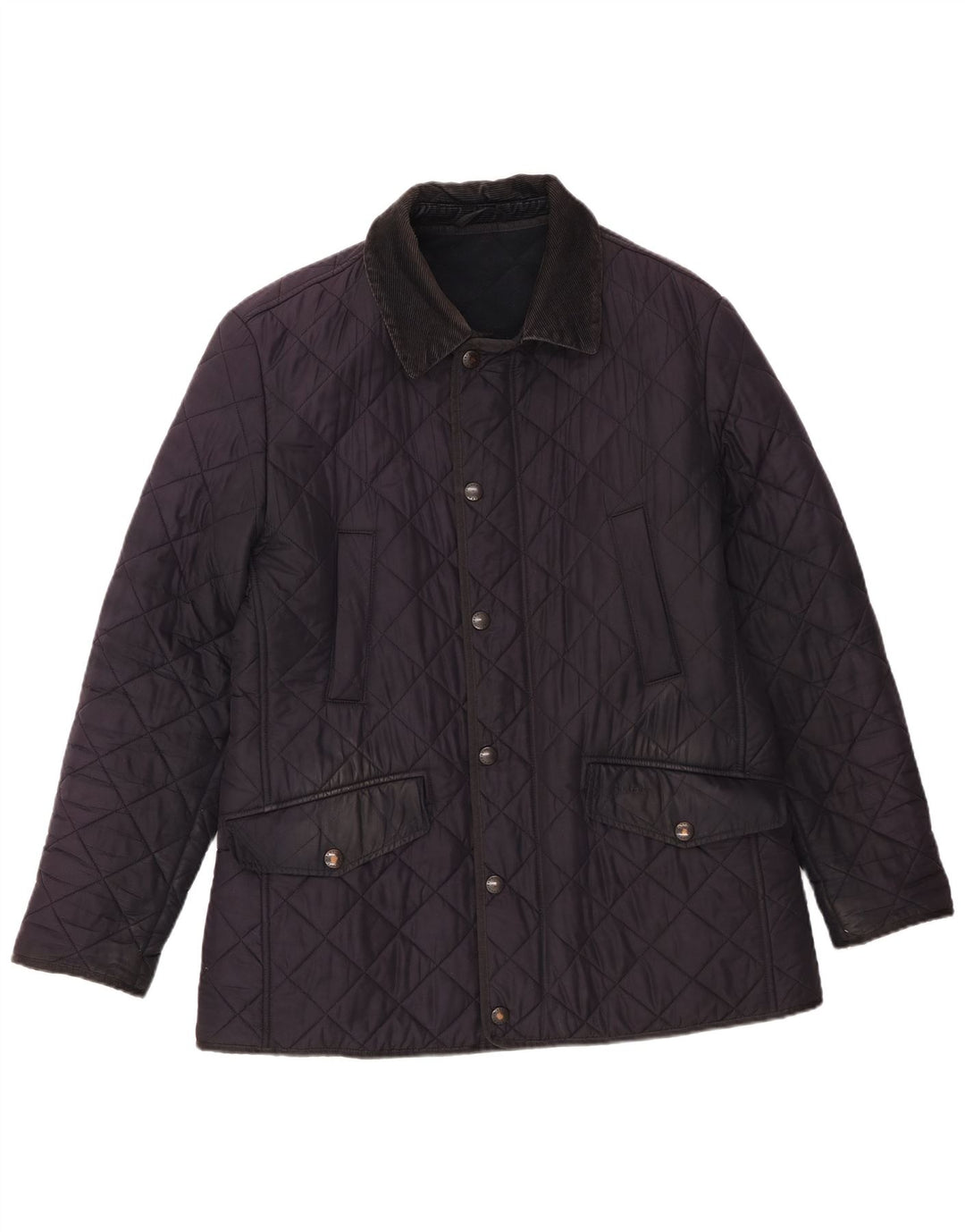 Barbour muška prošivena jakna UK 38 srednje tamnoplava