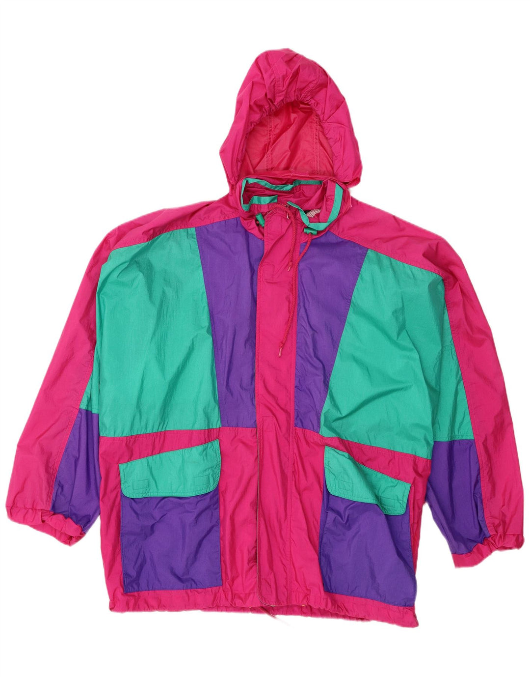 Rodeo muška kišna jakna s kapuljačom IT 52/54 velika ružičasta boja