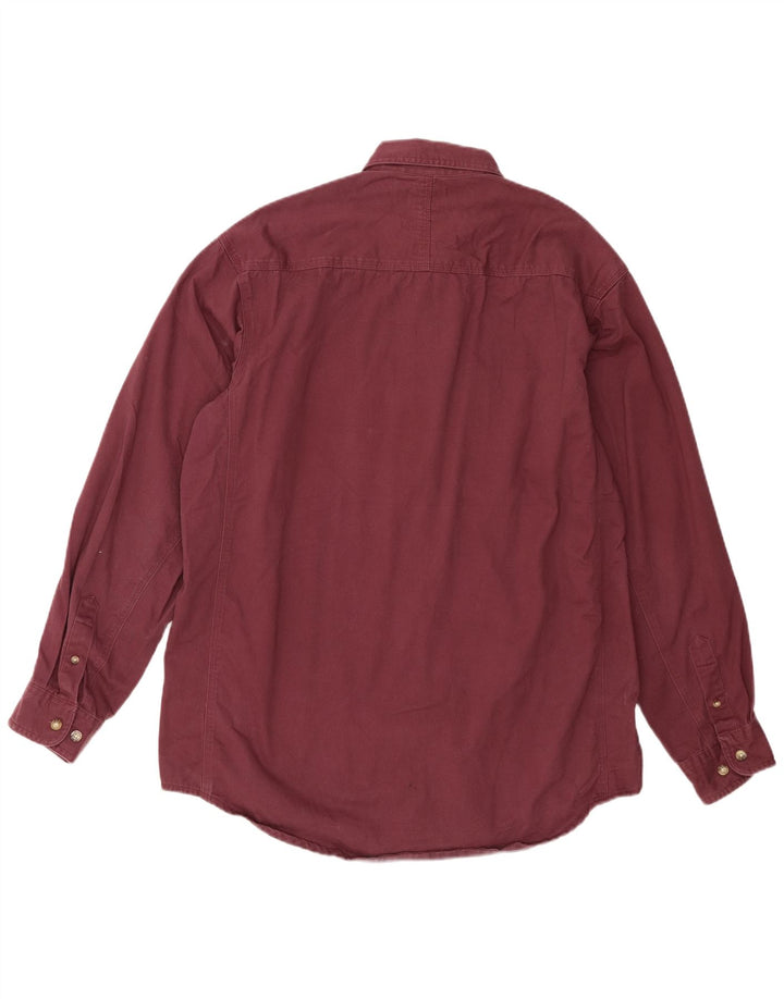 Wrangler muška košulja Large Burgundy Pamuk
