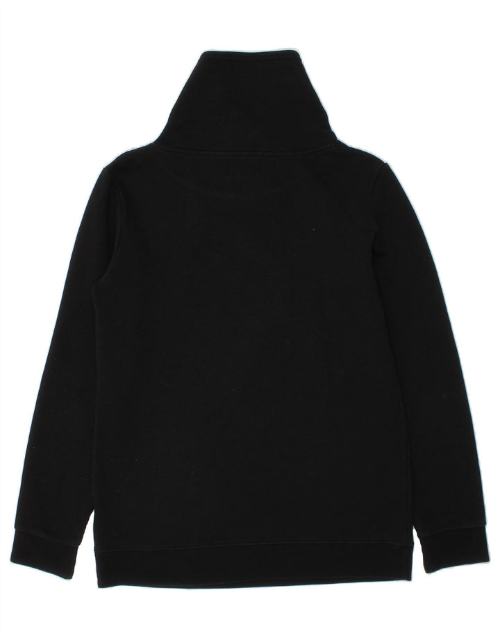 CONVERSE Womens Graphic Fleece Jumper UK 12 Medium Black Cotton Vintage Converse and Second-Hand Converse from Messina Hembry 