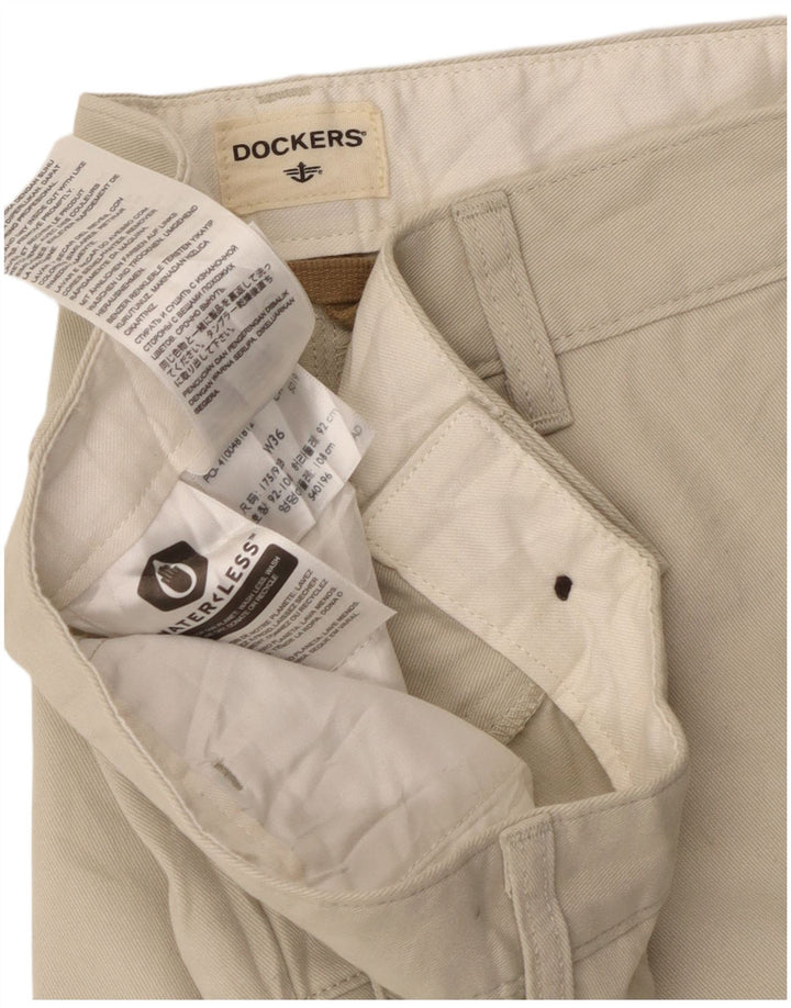 Dockers muške kargo kratke hlače W36 velike, bež pamuk