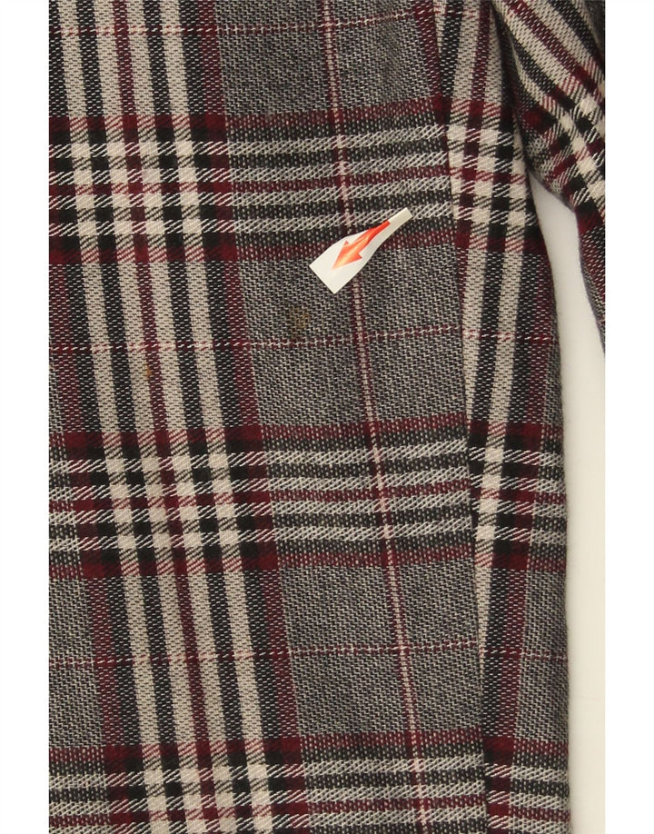 Massimo Dutti ženske chino hlače EU 40 srednje W30 L29 sive karirane