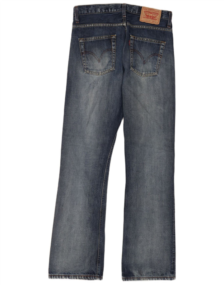 Levi's muške 507 Bootcut traperice W31 L34 plavi pamuk