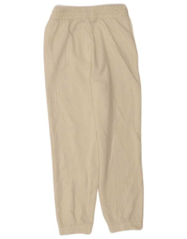 Ženska trenirka Zara Joggers UK 12 Srednji bijeli poliester