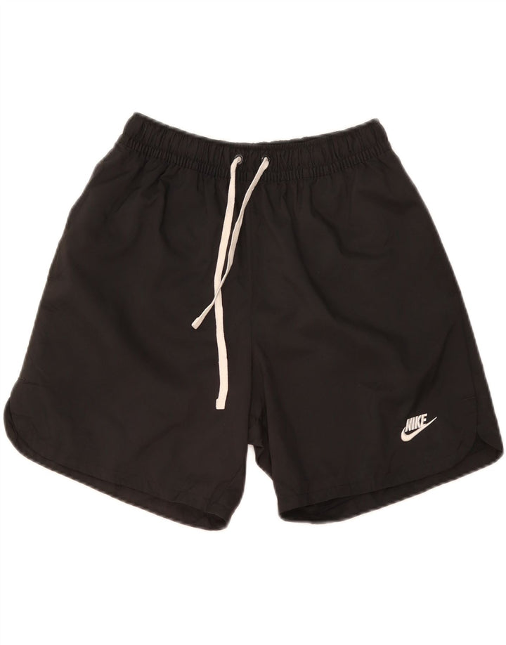NIKE Muške sportske kratke hlače Male crne poliesterske