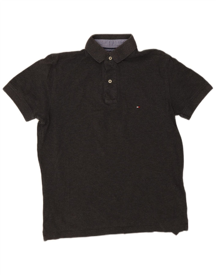 Tommy Hilfiger muška polo majica mala siva pamučna
