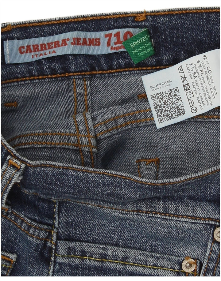 Carrera Mens 710 Regular Fit Slim Jeans W32 L33 Plavi pamuk