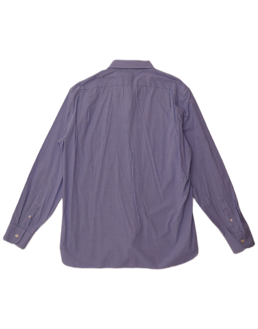 J. Crew muška rastezljiva košulja veličina 17 17/12 XL plavi gingham