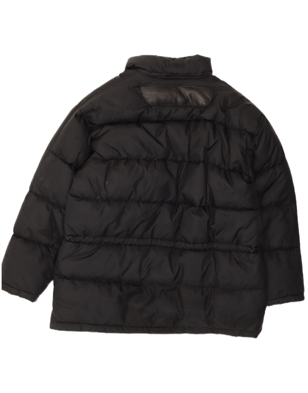 Lee muška podstavljena jakna UK 40 veliki crni poliester