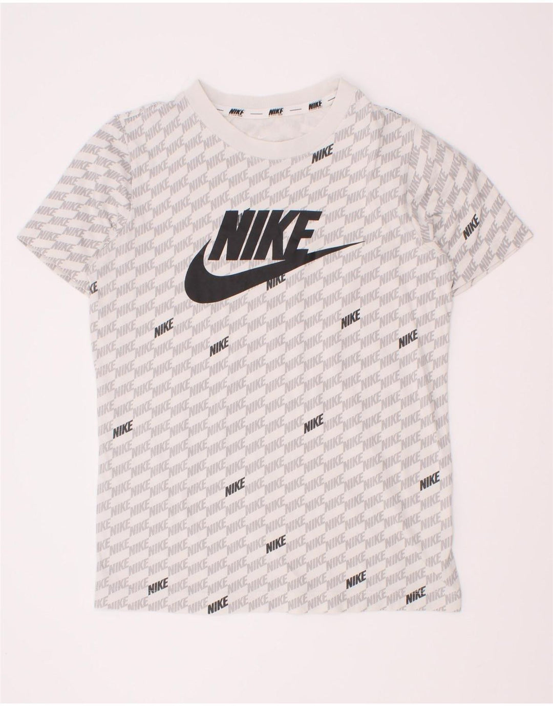Nike Boys Graphic T-Shirt Top 10-11 Years srednje bijela