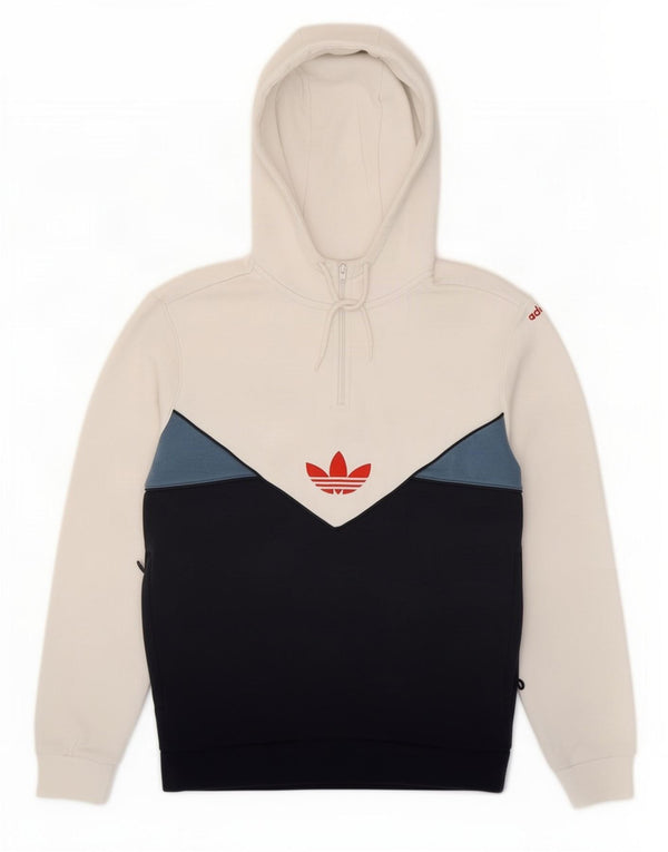 Adidas muška majica s kapuljačom s patentnim zatvaračem i izrezom, mali pamuk u više boja