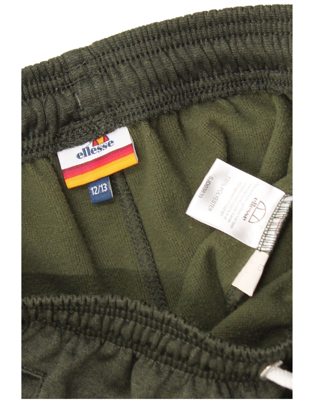 Ellesse Sportske kratke hlače za dječake 12-13 godina kaki poliester