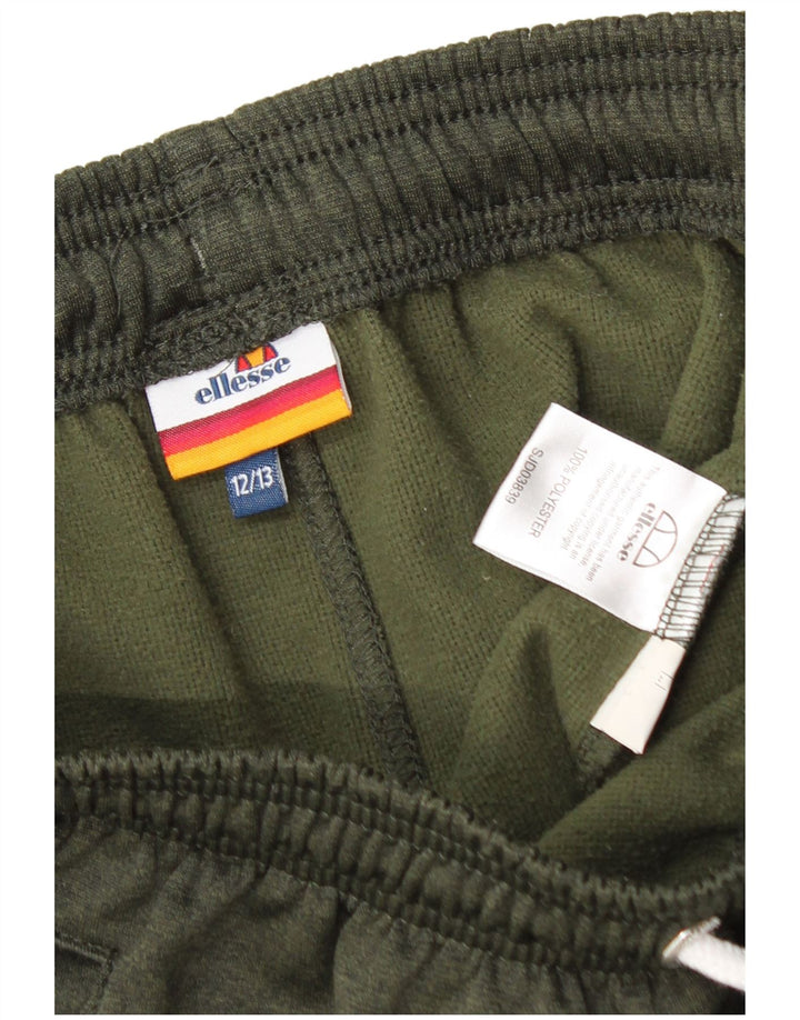 Ellesse Sportske kratke hlače za dječake 12-13 godina kaki poliester
