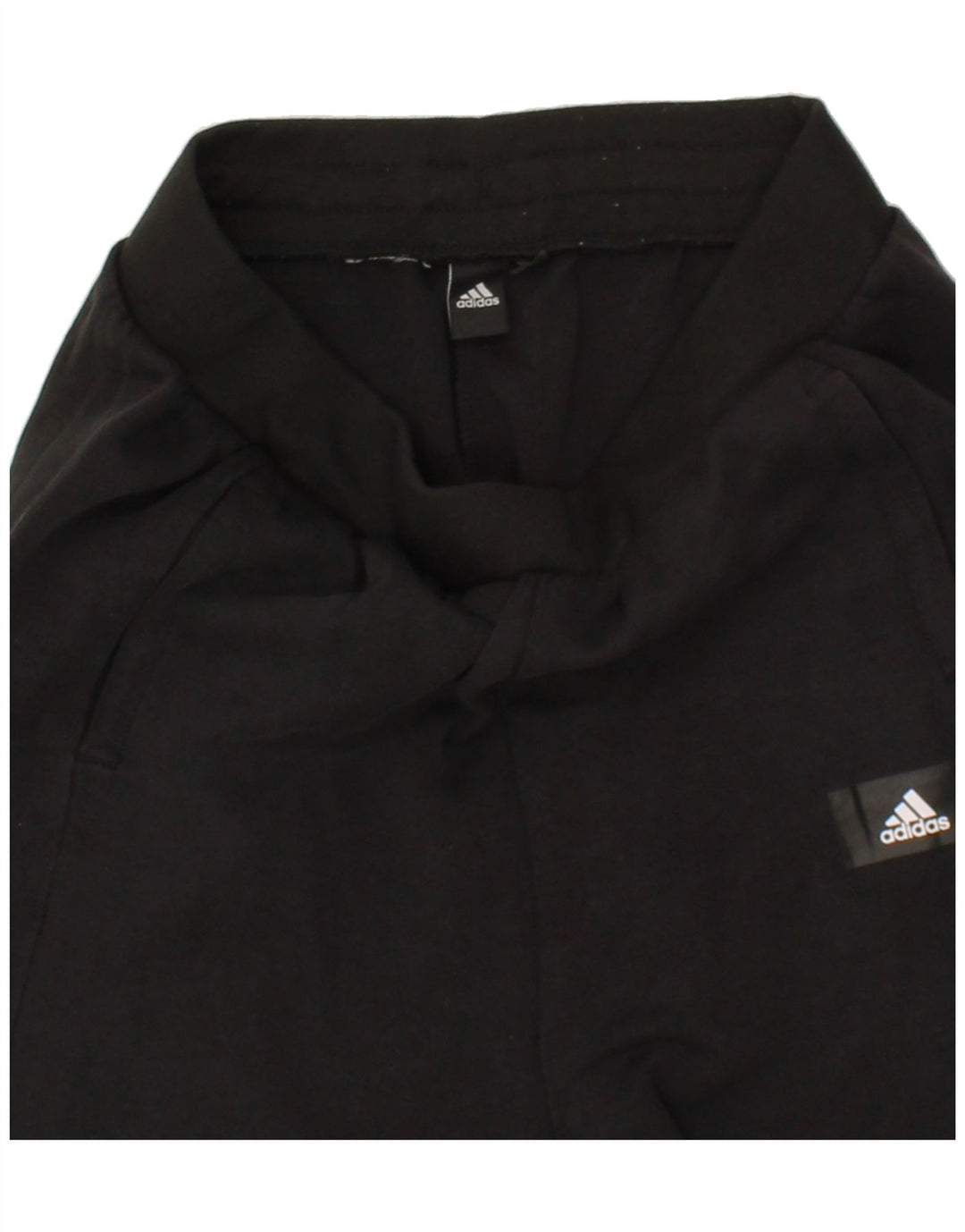 ADIDAS Mens Tracksuit Trousers Joggers Small  Black Vintage Adidas and Second-Hand Adidas from Messina Hembry 