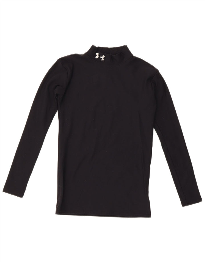 Under Armour Dječja majica dugih rukava 11-12 godina, veliki crni najlon