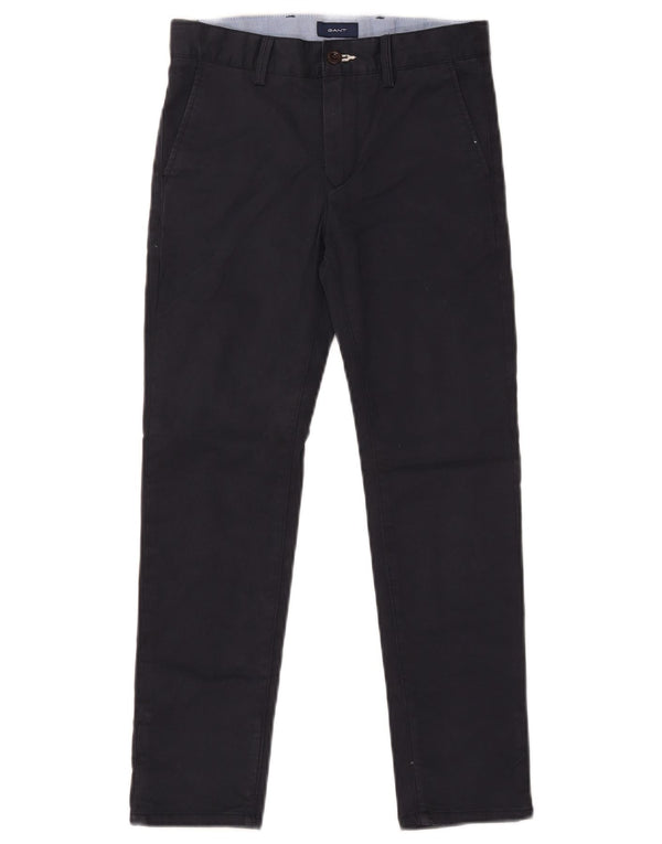 Gant Boys uske chino hlače 9-10 godina W26 L23 tamnoplavi pamuk