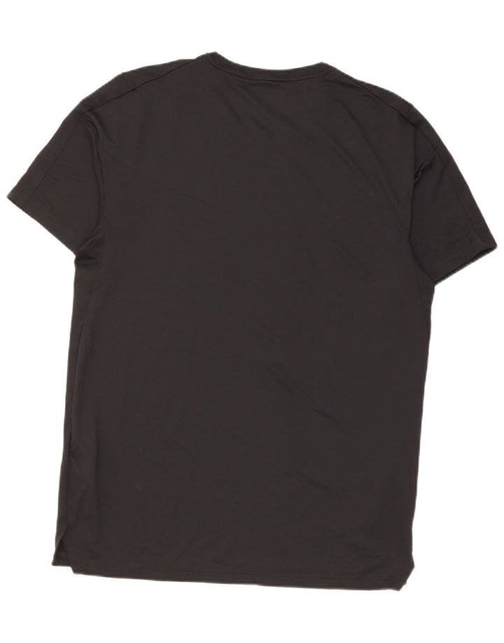 Nike Dri Fit majica kratkih rukava, mali crni poliester