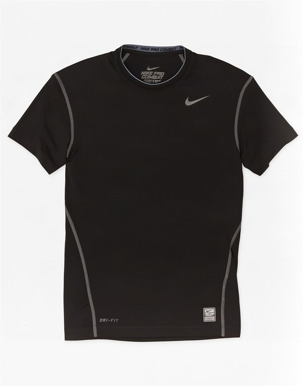 Nike muška majica kratkih rukava, veliki crni poliester