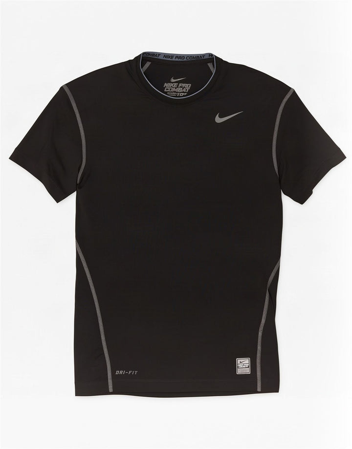 Nike muška majica kratkih rukava, veliki crni poliester