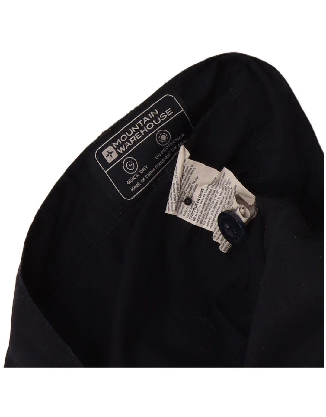 Mountain Warehouse muške ravne kargo hlače W36 L30 tamnoplavi poliester