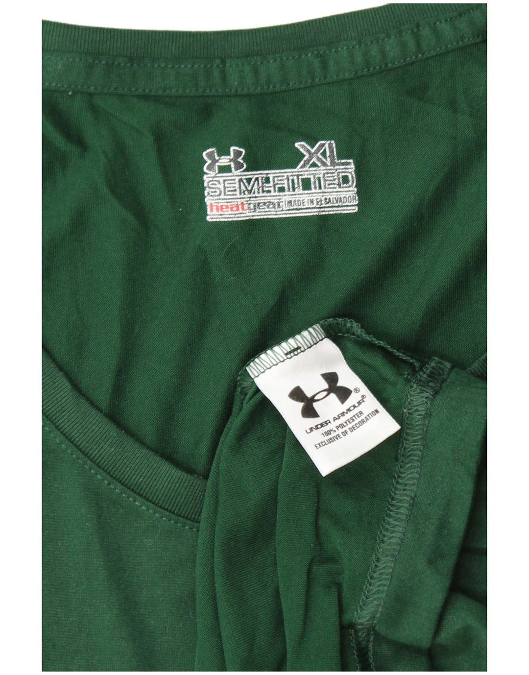 UNDER ARMOUR Ženska majica kratkih rukava Heat Gear UK 18 XL Zeleni poliester