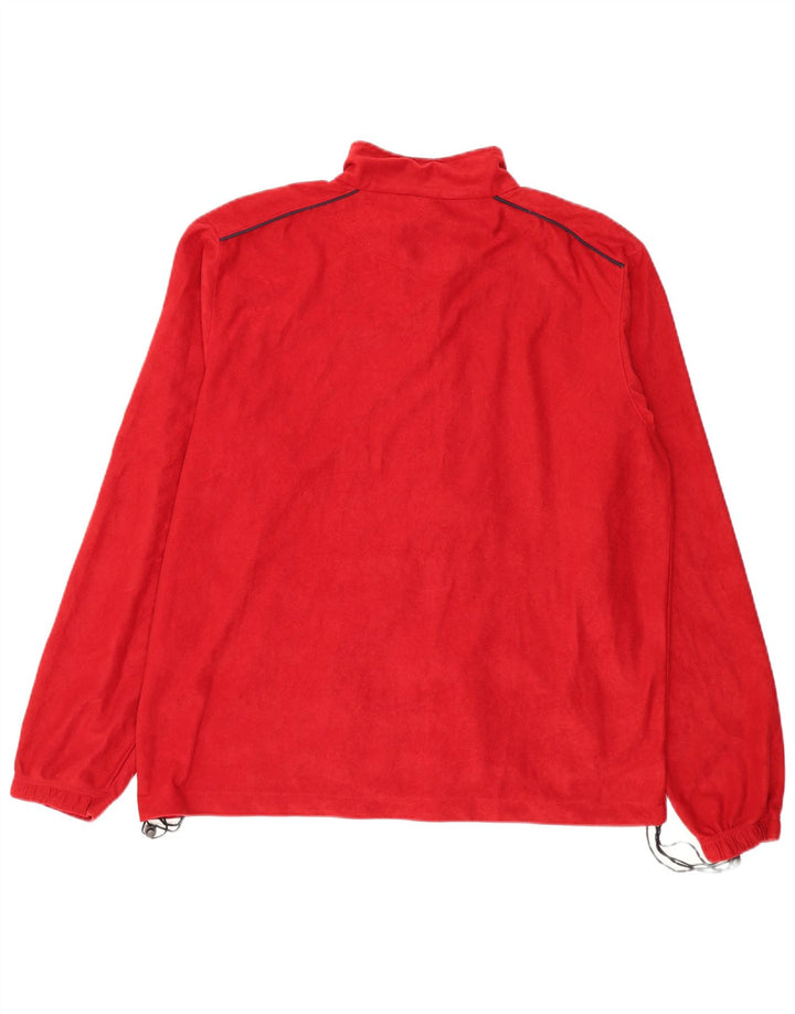 Brugi muška flis jakna UK 42 XL crveni poliester
