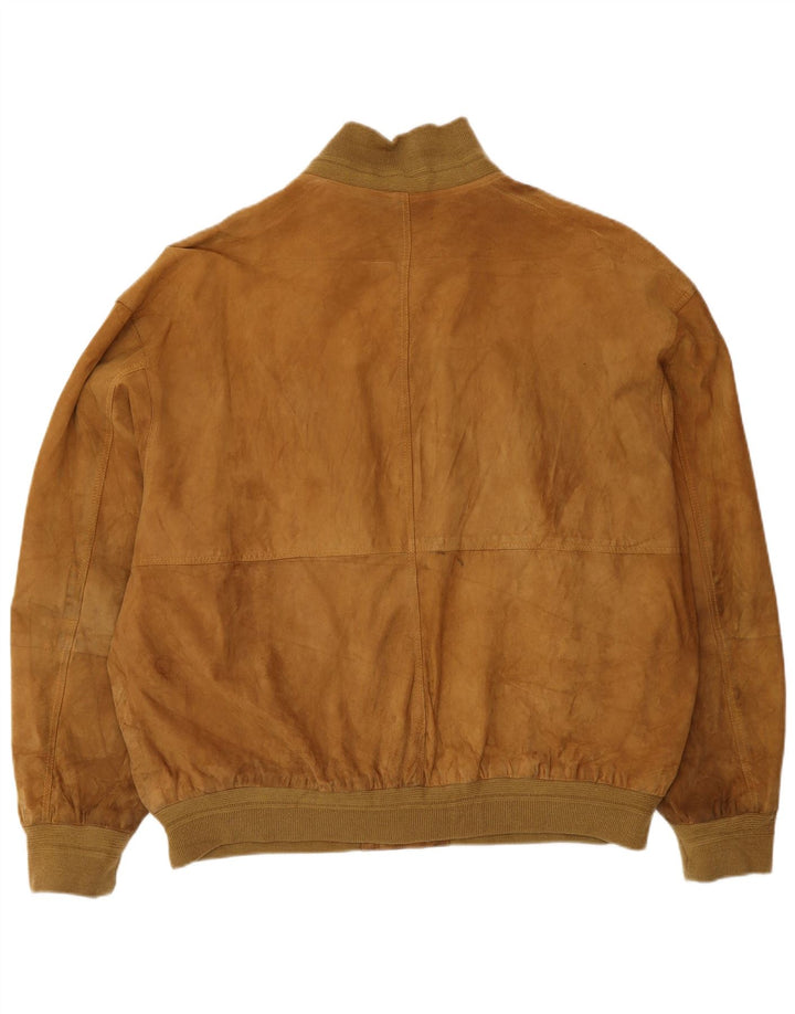 Conbipel muška jakna od brušene kože, veličina 58 2XL, bež koža