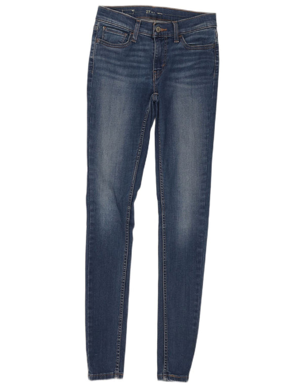 Levi's ženske uske uske traperice W27 L32 plavi pamuk
